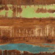 Конзолна маса, 110x30x76 cм, регенерирано дърво масив