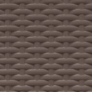 Кашпи, 2 бр, Кафяви, 30x30x37 см, полипропилен