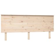 Горна табла за легло, 184x6x82,5 см, бор масив