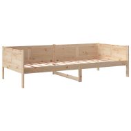 Дневно легло, борово дърво масив, 80x200 см