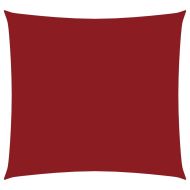 Платно-сенник, Оксфорд текстил, квадратно, 4,5x4,5 м, червено
