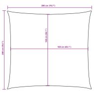 Платно-сенник, Оксфорд текстил, квадратно, 2x2 м, червено