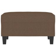 Табуретка, кафяв, 70x55x41 см, плат