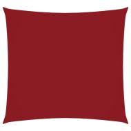 Платно-сенник, Оксфорд текстил, квадратно, 7x7 м, червено