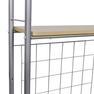 Кухненски комплект 1 сгъваема маса и 2 сгъваеми стола