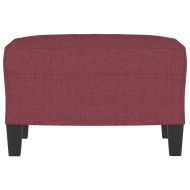 Табуретка, виненочервена, 60x50x41 см, плат