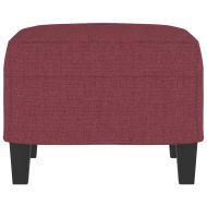 Табуретка, виненочервена, 60x50x41 см, плат