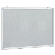 Магнитна бяла дъска 80x60x1,7 см алуминий