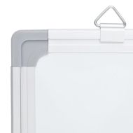 Магнитна бяла дъска 80x60x1,7 см алуминий