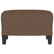 Табуретка, кафява, 60x50x41 см, плат