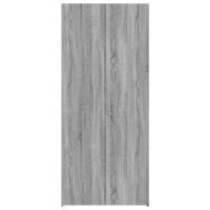 Висок шкаф, сив сонома, 80x42,5x185 см, инженерно дърво