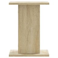 Стойки за растения 2 бр дъб сонома 30x30x40 см инженерно дърво