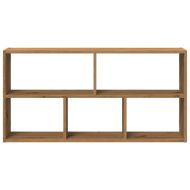 Стенен рафт, дъб артизан, 100x25x50 см, инженерно дърво