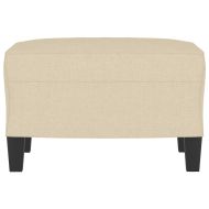 Табуретка, кремава, 60x50x41 см, плат