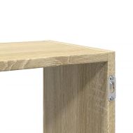 Стенен рафт, дъб сонома, 100x25x50 см, инженерно дърво