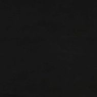 Кръгъл хокер, черен, кадифе