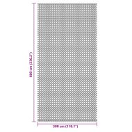 Килим за палатка, син, 6x3 м