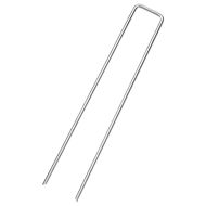 Колчета за земя U-образни 25 бр 20x3,5 см поцинкована стомана