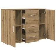Шкаф Artisan Oak 90x29,5x65 cm Инженерна дървесина