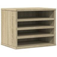 Органайзер за бюро, сонома дъб, 36x26x29,5 см, инженерно дърво