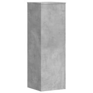 Поставка за растения бетонно сив 33x33x100 см инженерно дърво