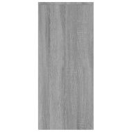 Сайдборд, сив сонома, 102x33x75 см, инженерно дърво