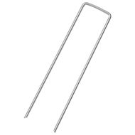 Колчета за земя U-образни 50 бр 15x3,5 см поцинкована стомана