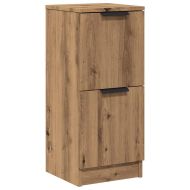 Сайдборд, дъб артизан, 30x30x70 см, инженерно дърво