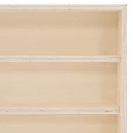 Дървена колекционерска витрина с врати 60x8,5x37 см