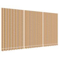 Резервно платнище за тенти, разноцветни ивици, 6x3 м