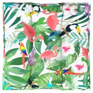 Палетна възглавница, многоцветна, 80x80x12 см, текстил