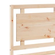 Рамка за легло без матрак, 180x220 см, масивна дървесина