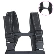 Гащеризон за риболов с ботуши, черен, размер 38