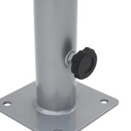 Основа за чадър Ø38/48 мм прът сребристо стомана