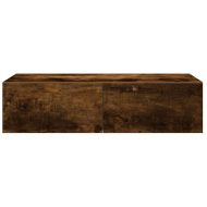 Стенен рафт с чекмеджета 60x26,5x15 см инженерно дърво