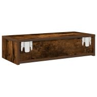 Стенен рафт с чекмеджета 60x26,5x15 см инженерно дърво