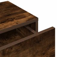 Стенен рафт с чекмеджета 60x26,5x15 см инженерно дърво