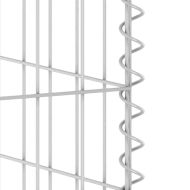 Габионна стена за контейнери поцинкована стомана 254x100x110 см