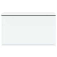 Кутия за съхранение, бяла, 60x35x35 см, инженерна дървесина