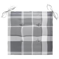 Градински столове 8 бр с възглавници масивно акациево дърво