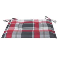 Градински столове 4 бр с възглавници тиково дърво масив