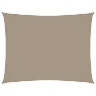 Платно-сенник, Оксфорд текстил, правоъгълно, 3,5x5 м, таупе