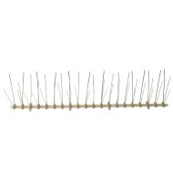 5-редови пластмасови шипове срещу птици и гълъби, 6 бр, 3 м