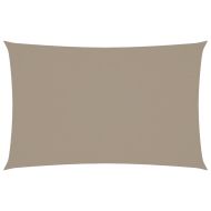 Платно-сенник, Оксфорд текстил, правоъгълно, 2x5 м, таупе