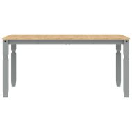 Тоалетка Corona, сива, 160x80x75 см, бор масив