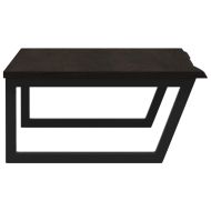 Стенен рафт за мивка, стомана и масивно дърво дъб