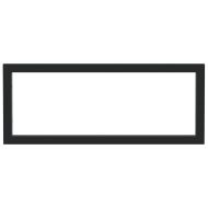 Рафтови скоби за мивка, 2 бр, черен, правоъгълни, стомана