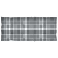 Сгъваеми градински столове с възглавници, 3 бр, акация масив