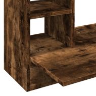 Бюро за стенен монтаж, опушен дъб, 105x48x75см, инженерно дърво