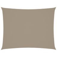 Платно-сенник, Оксфорд текстил, правоъгълно, 4x5 м, таупе